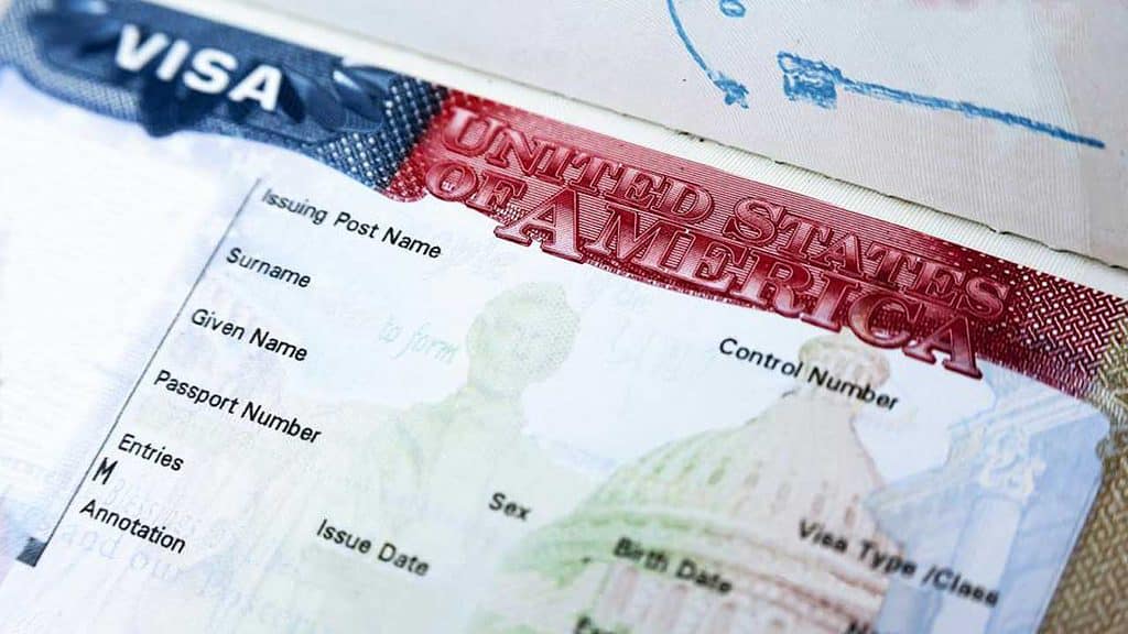 U.S. immigrant Visa