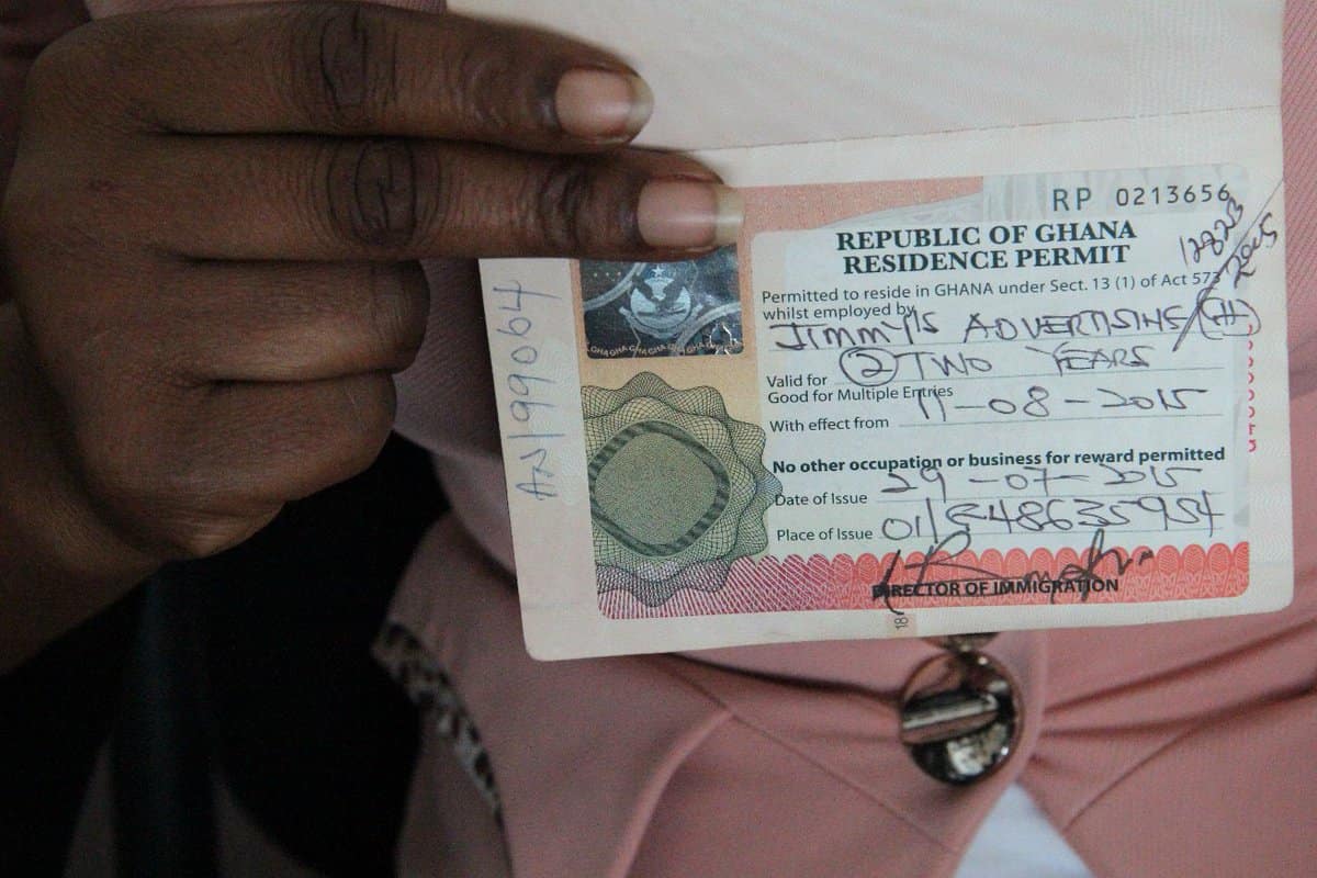 How Can A Foreigner Get A Residence Permit in Ghana?